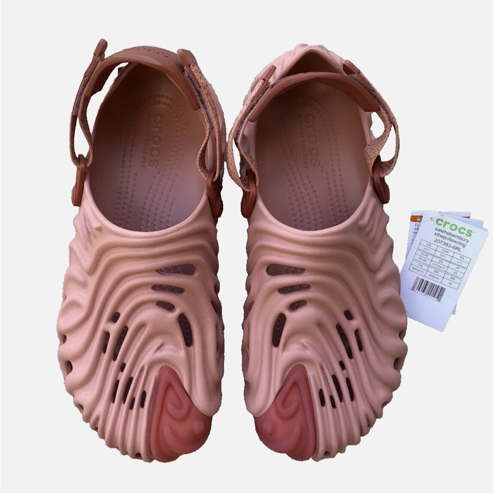 Crocs Pollex x Salehe Bembury Kuwata Pale Blush Clog 207393-6RL Men's Sz 11 NEW